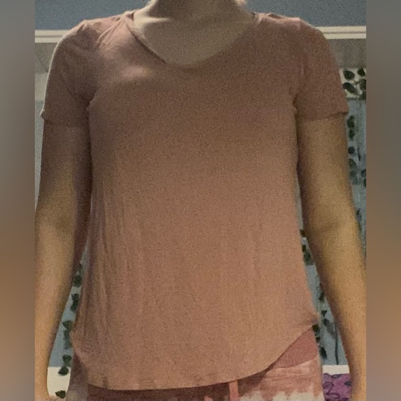 Mauve basic tee - Picture 3 of 3